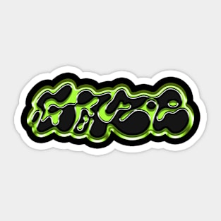 Gaze - Streetwear Chrome Logo Sticker